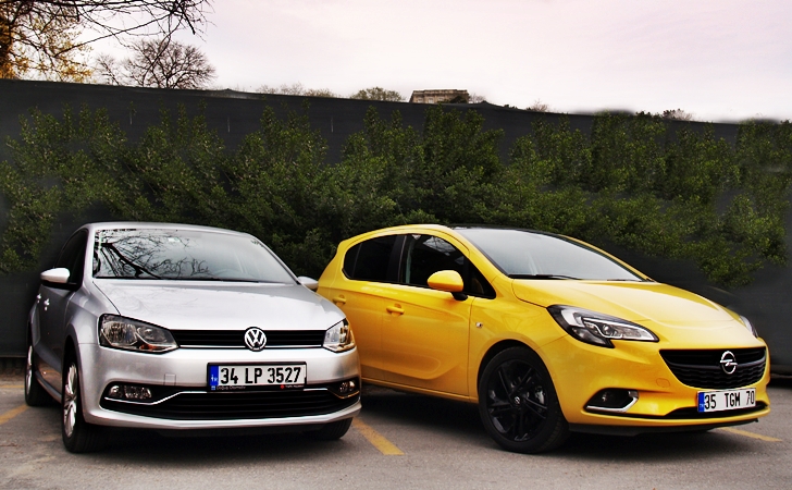 Opel Corsa ve VW Polo