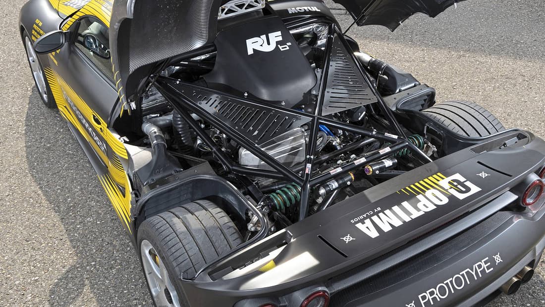Ruf’tan 1.000 Beygirlik Devrim: Yeni B8 Biturbo Boxer Motor