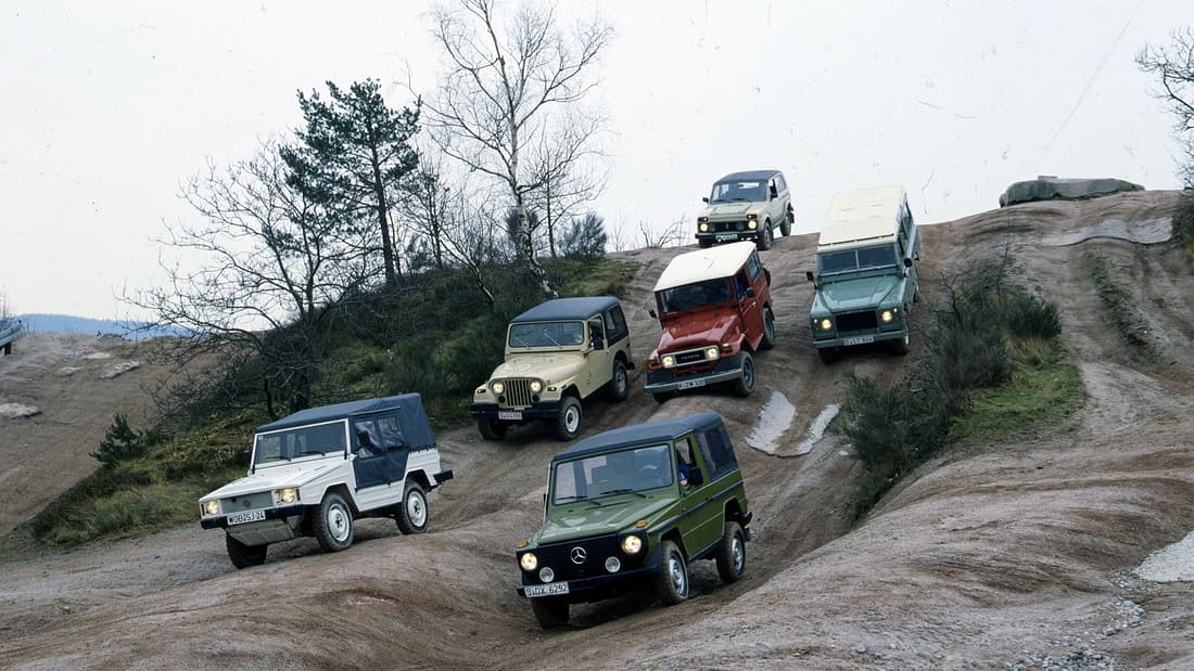 Efsanevi Off-Road Kapışması: Mercedes G-Serisi mi, VW Iltis mi?
