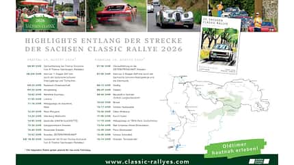 Klasik Otomobil Tutkunları İçin Sachsen Classic 2026 Rehberi