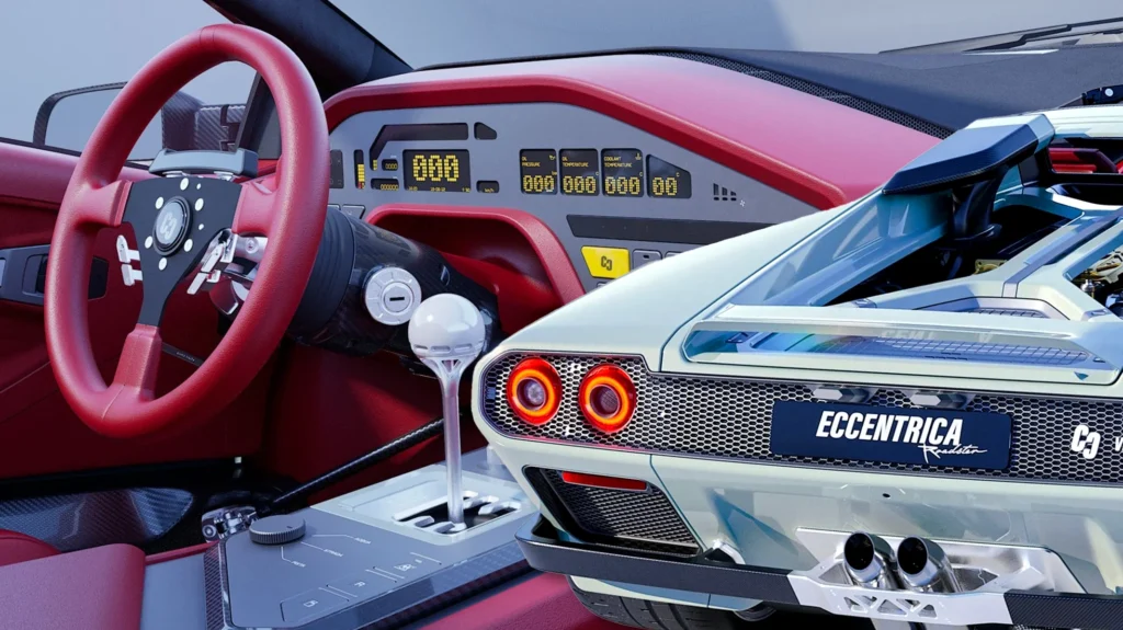 Modern Dokunuşla Efsane Geri Döndü: Eccentrica V12 Roadster