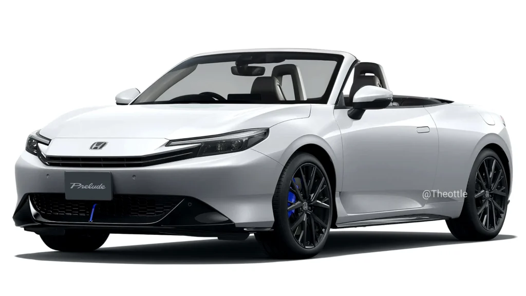 Honda Prelude’un Üstü Açık Versiyonu Nasıl Görünürdü?