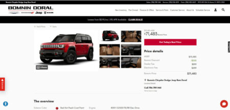 Jeep Recon EV'de Beklenmedik Güç Artışı: Rakamlar Güncellendi