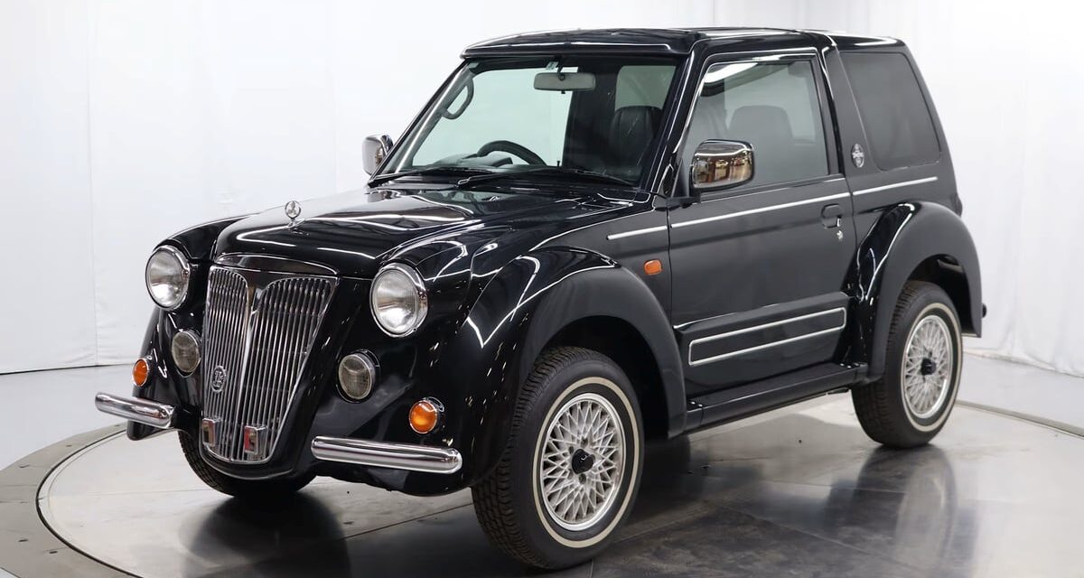 Nadir Mitsubishi Pajero Junior ‘Flying Pug’ Satışa Çıktı