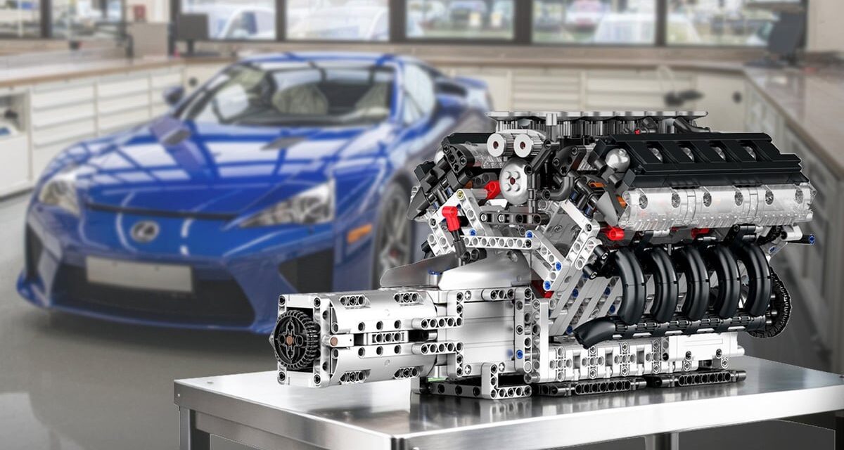 Lexus LFA’nın Efsanevi V10 Motoru 1.800 Parçalık Setle Geri Dönüyor