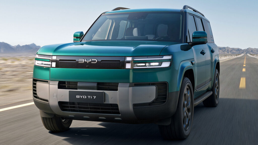 BYD Ti 7 Sahneye Çıkıyor: Defender’a Güçlü ve Ekonomik Rakip