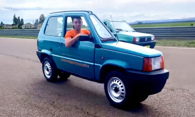 İtalyan Mühendis Fiat Panda’yı ‘Buzdolabı Magneti’ Kıvamına Getirdi